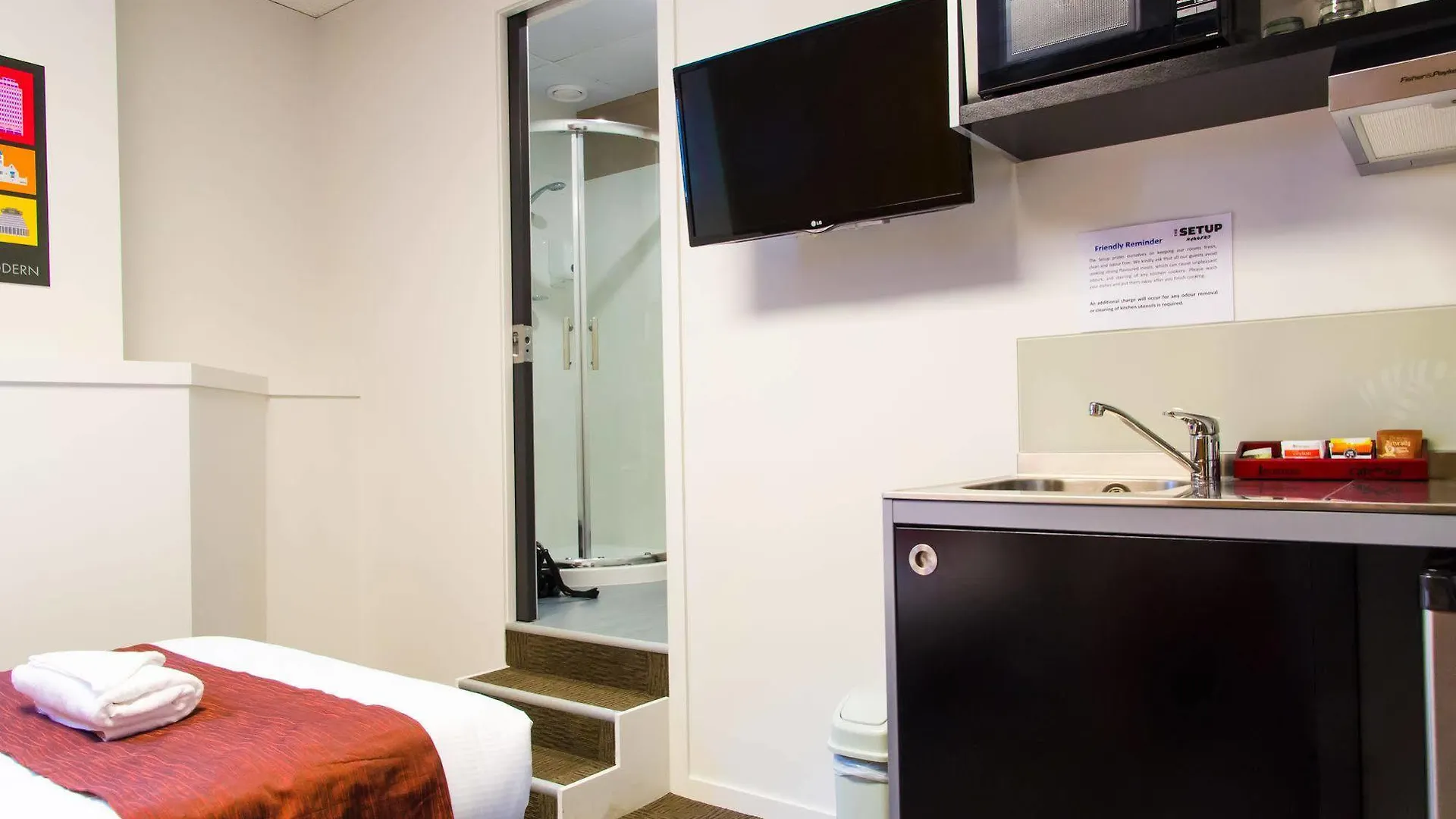 *** Aparthotel The Setup On Manners Serviced Apartments Wellington New Zealand
